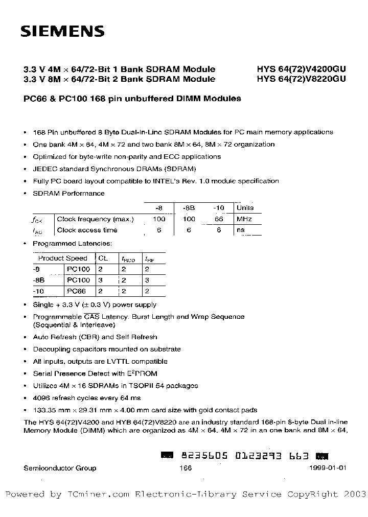 HYS72V8220GU-8_1987789.PDF Datasheet