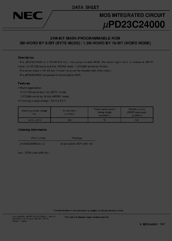 UPD23C24000GX-XXX_1988732.PDF Datasheet