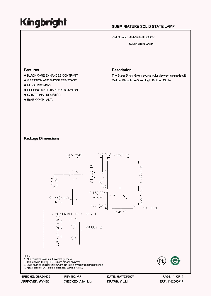 AM2520EH-SGD5V_1989986.PDF Datasheet