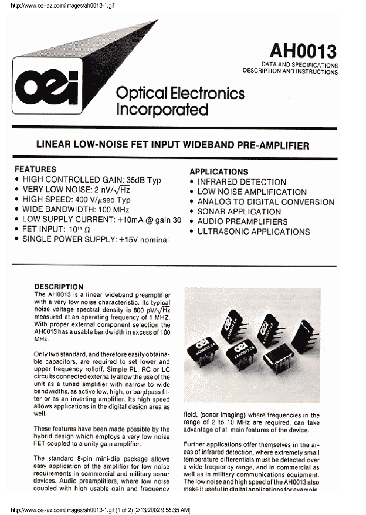 AH0013_1990133.PDF Datasheet