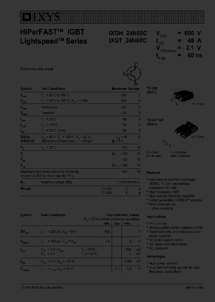 IXGH24N60C_1991467.PDF Datasheet