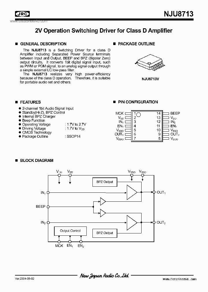 NJU8713_1995053.PDF Datasheet