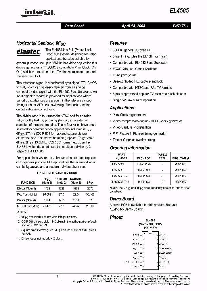 EL4585_1995746.PDF Datasheet