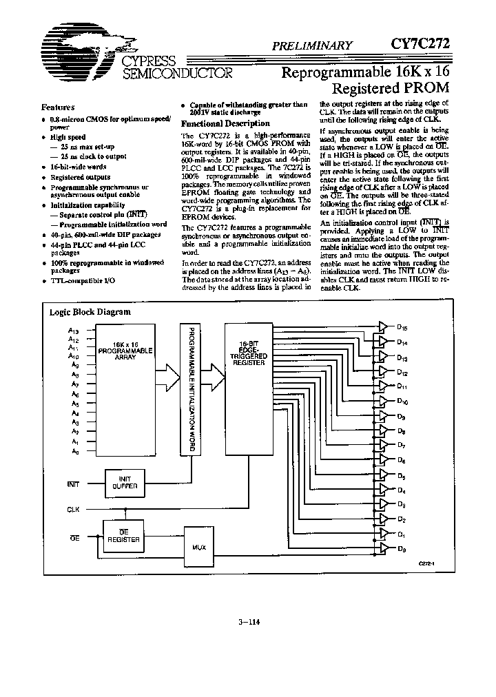 CY7C272-30DC_1996019.PDF Datasheet