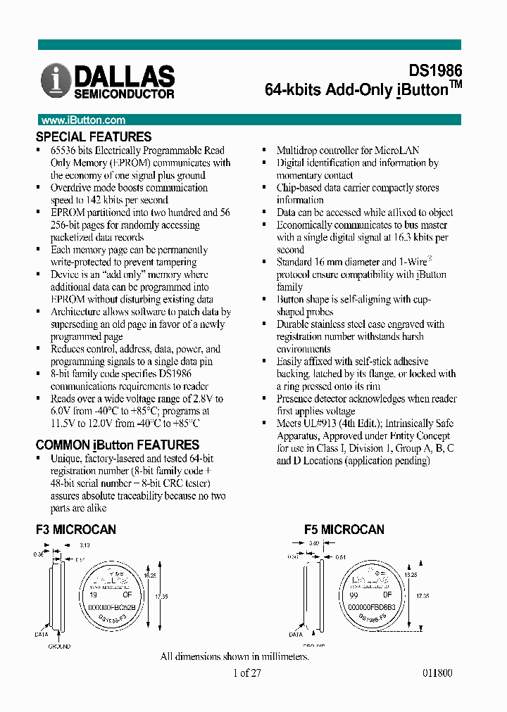 DS1986-F3_1997083.PDF Datasheet
