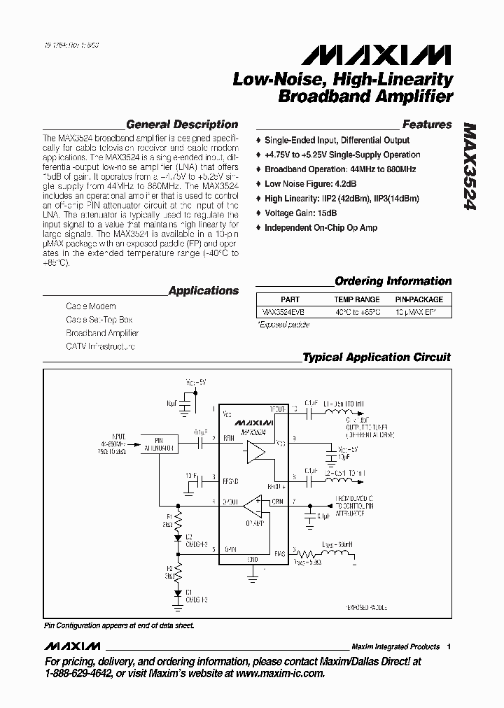 MAX3524_1999887.PDF Datasheet