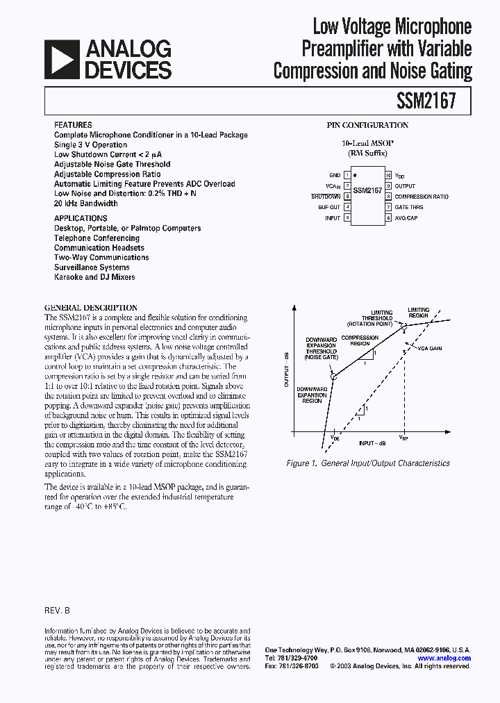 SSM2167-EVAL_2001728.PDF Datasheet