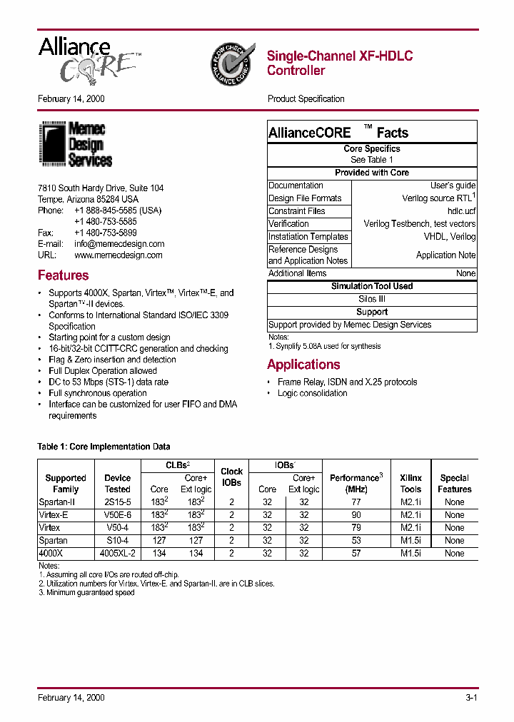 XF-HDLC_2003226.PDF Datasheet