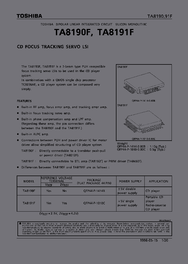 TA8190_2004742.PDF Datasheet