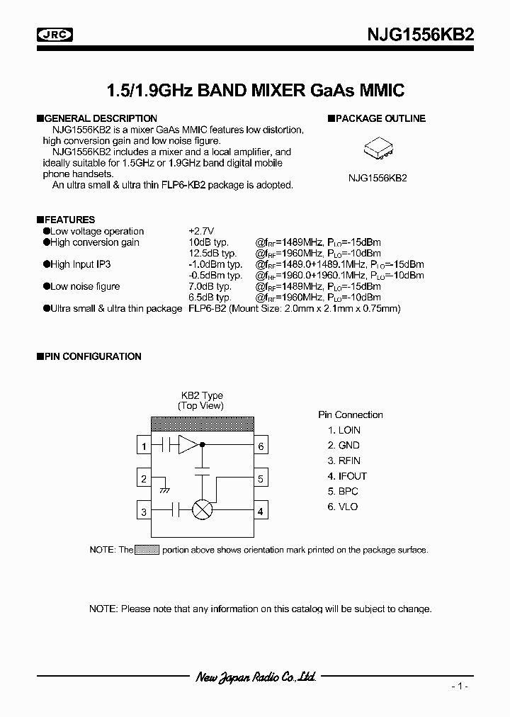 NJG1556KB2_2007656.PDF Datasheet