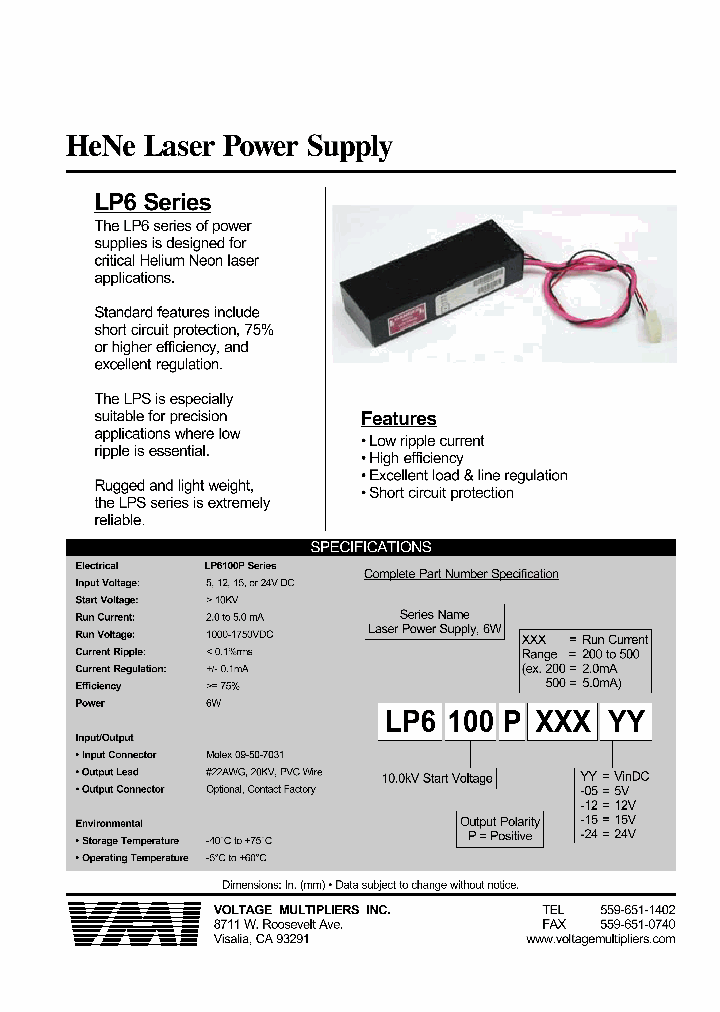 LP6100P500-12_2009478.PDF Datasheet