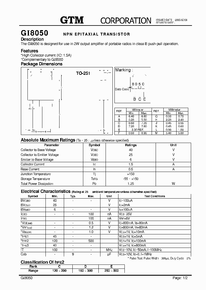 GI8050_2011370.PDF Datasheet