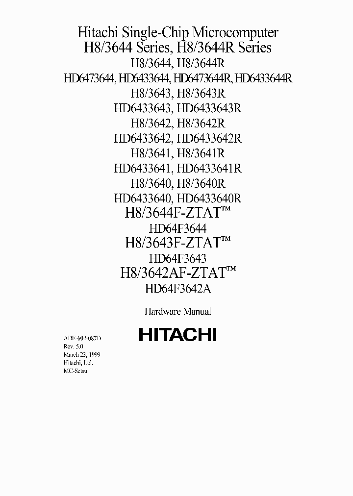 HD64F3643P_2011299.PDF Datasheet