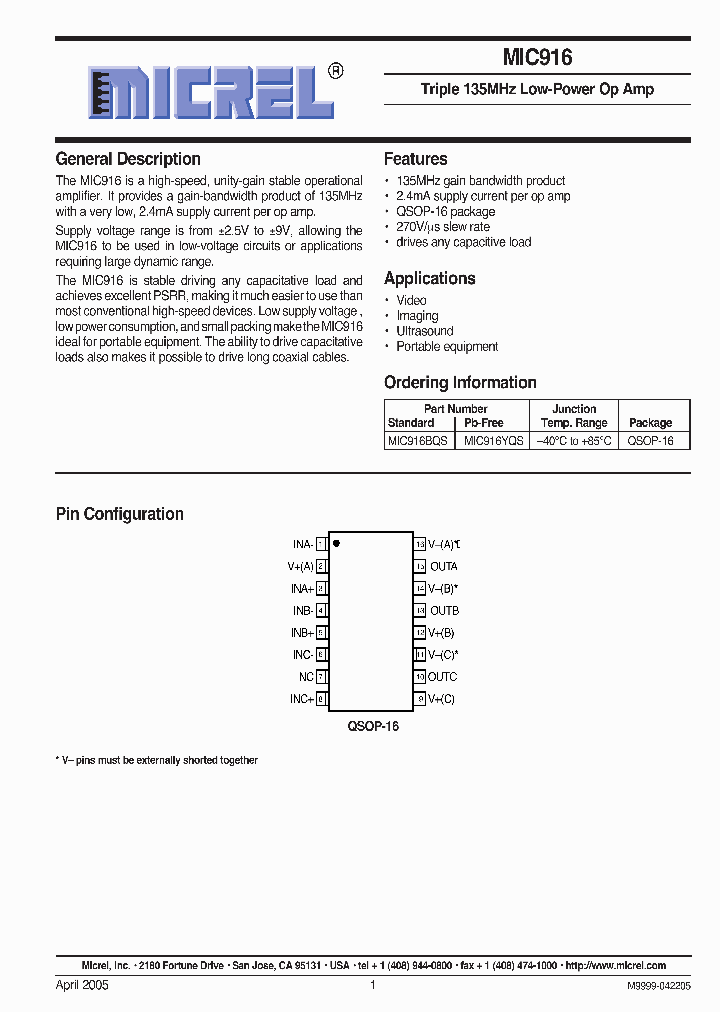 MIC916YQS_2011830.PDF Datasheet
