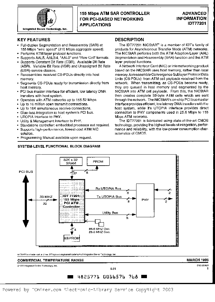 IDT77201-155PF_2012023.PDF Datasheet