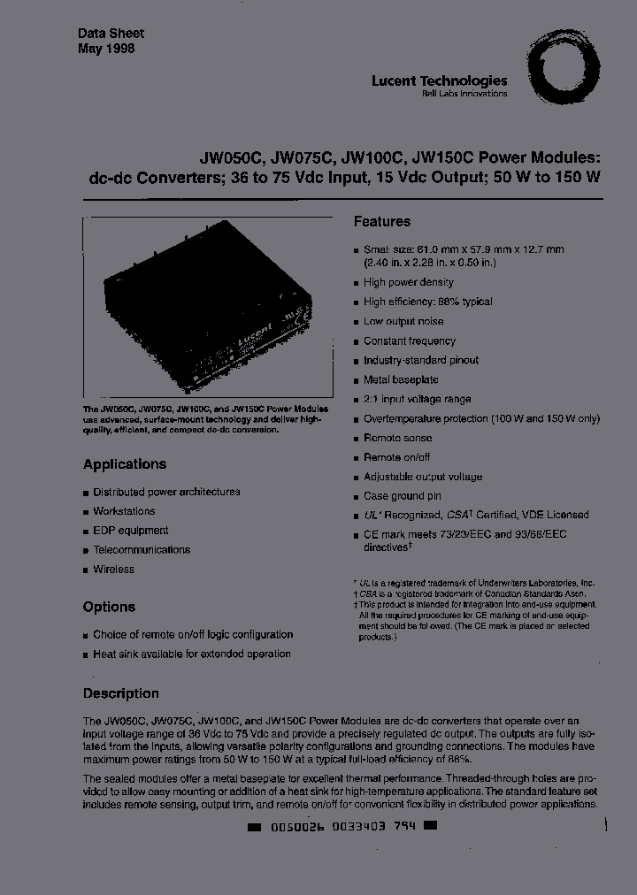 JW050C_2013810.PDF Datasheet