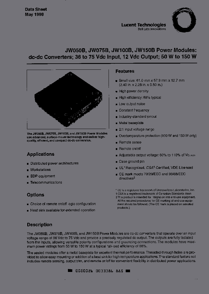 JW050B_2013809.PDF Datasheet