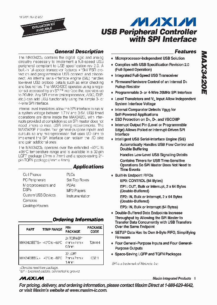 MAX3420EECJ_2014356.PDF Datasheet