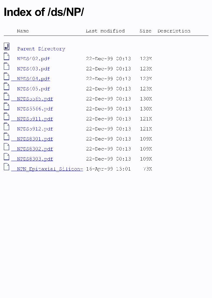 NPDS8303_2015199.PDF Datasheet