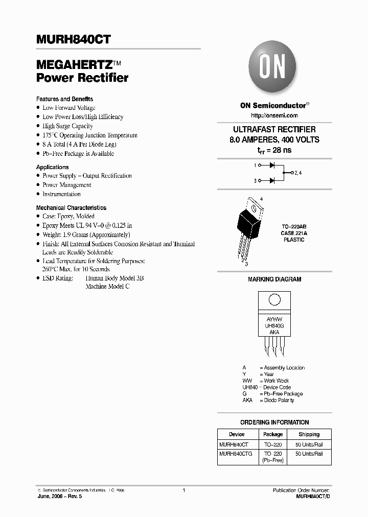 MURH840CT_2016889.PDF Datasheet