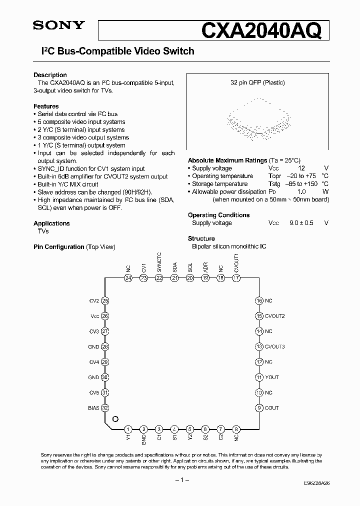 CXA2040AQ_2022029.PDF Datasheet