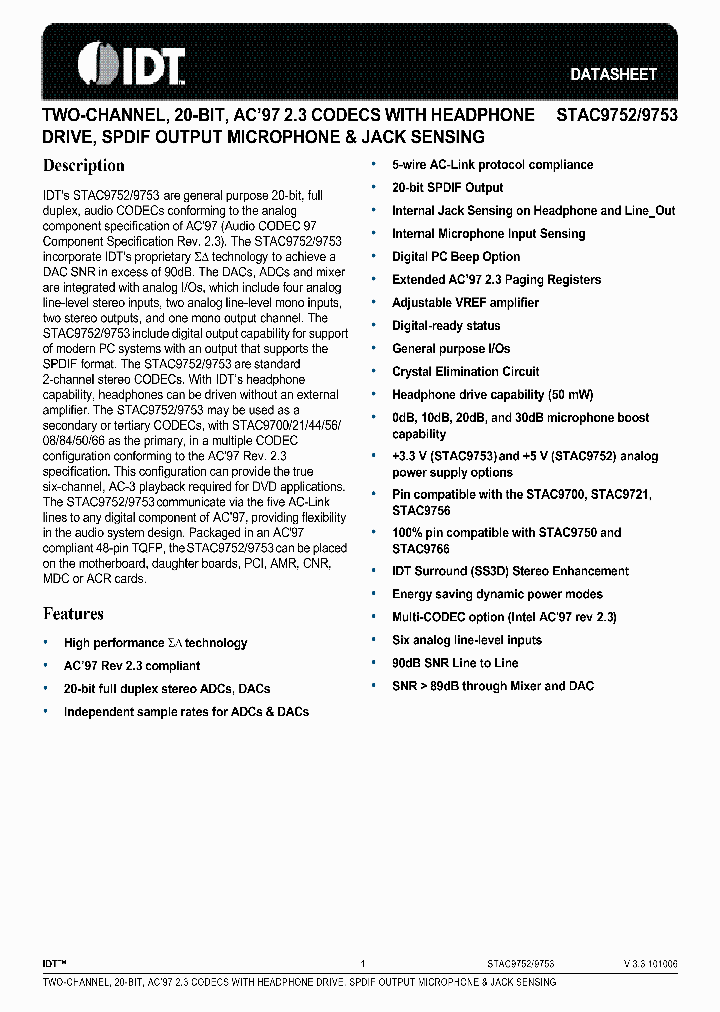 STAC9752XXTAEYYX_2024765.PDF Datasheet