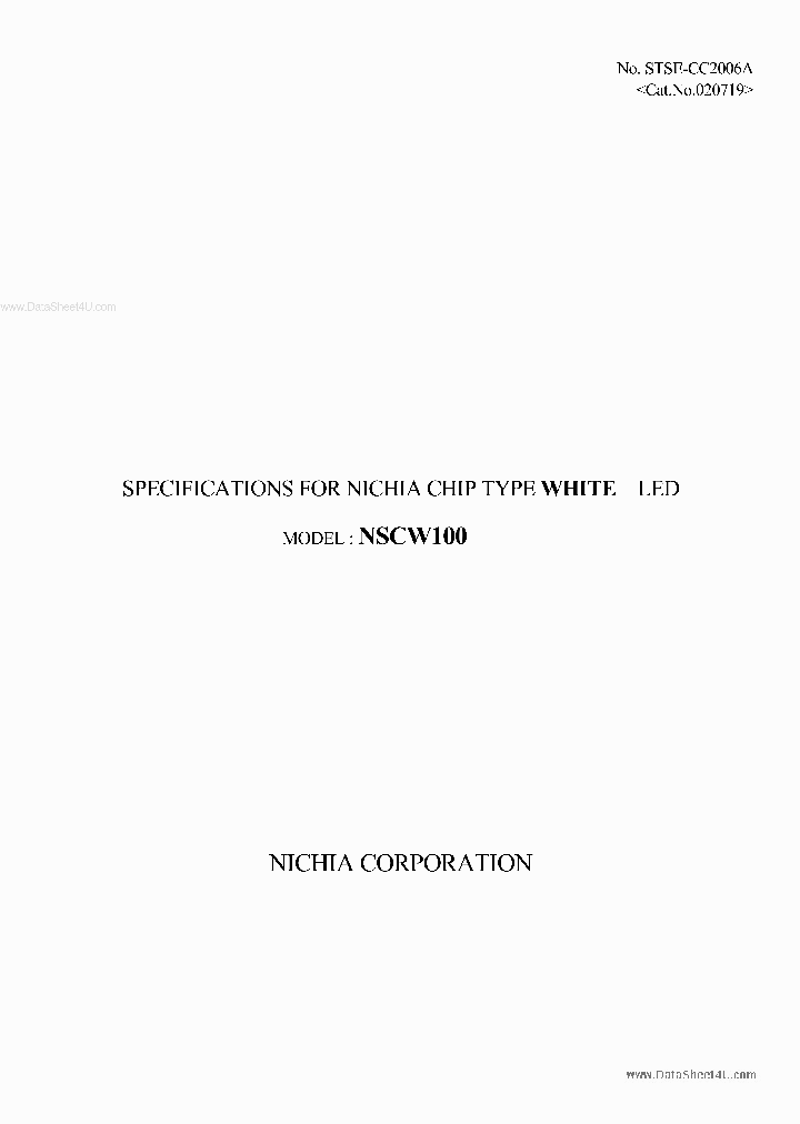 NSCW100_2023340.PDF Datasheet
