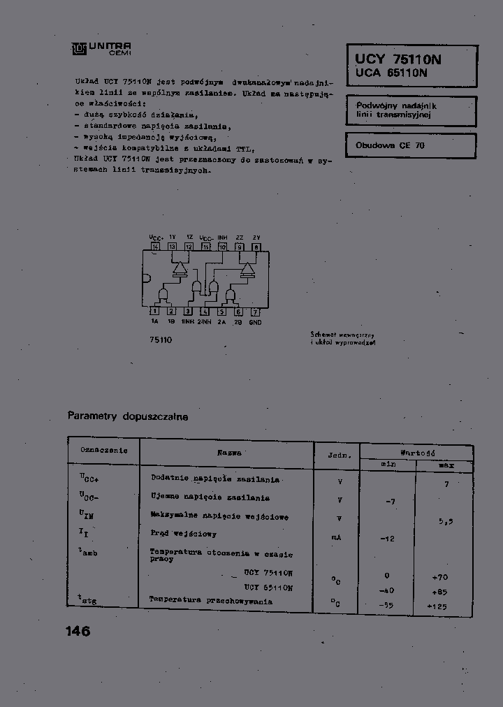 UCY75110N_2027181.PDF Datasheet