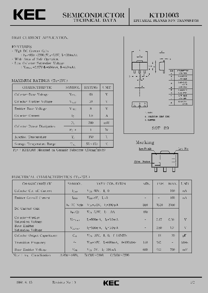 KTD1003_2026848.PDF Datasheet