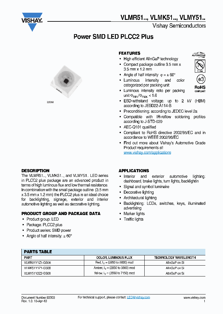 VLMR51Y1Z1-GS08_2029570.PDF Datasheet