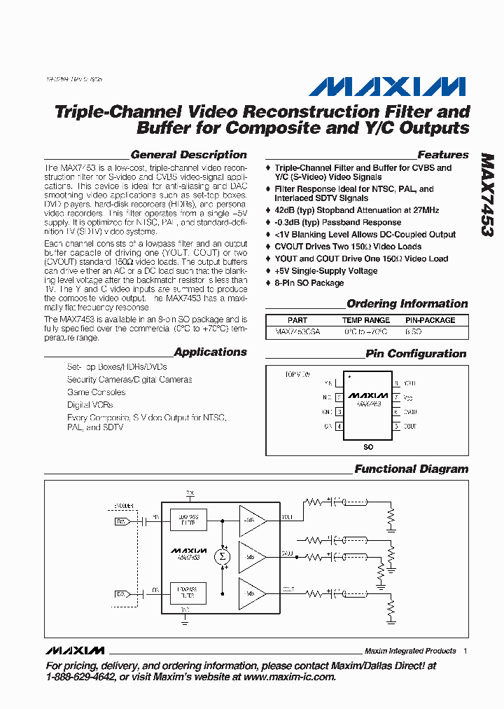 MAX7453_2030050.PDF Datasheet