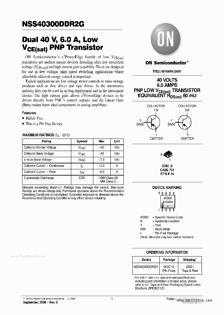 NSS40300DDR2G_2023352.PDF Datasheet