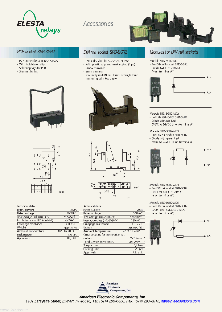 SRP-SGR2_2026268.PDF Datasheet