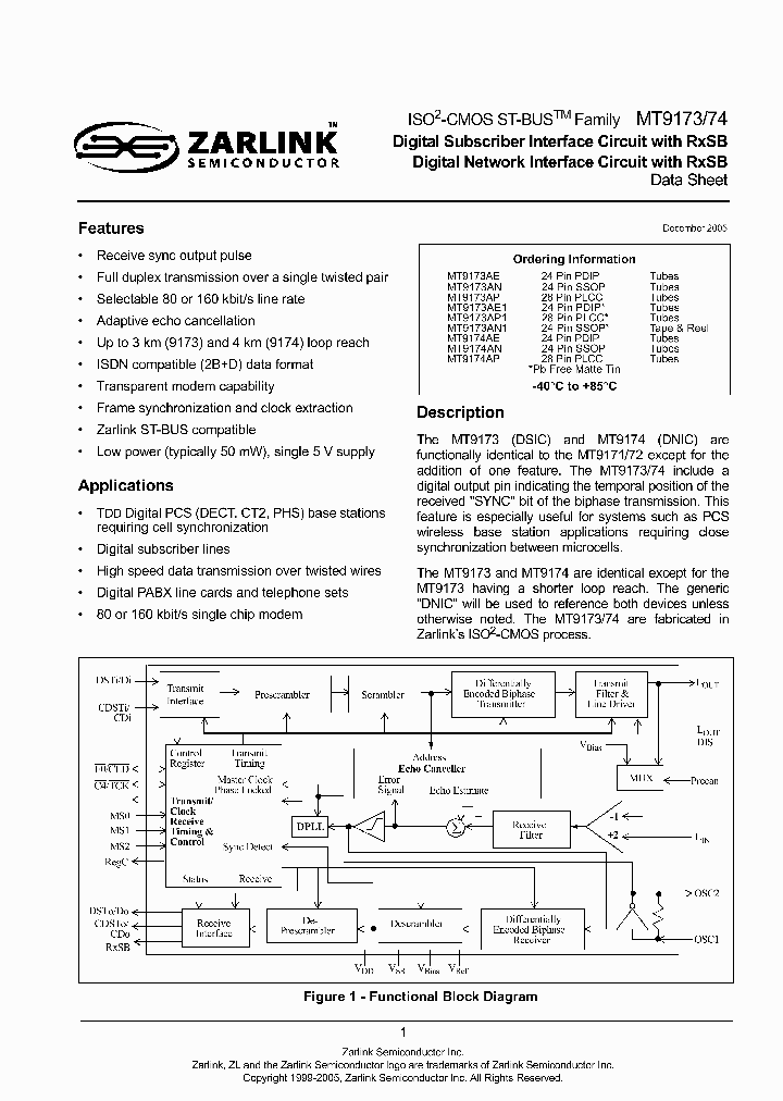 MT9173AP1_2031575.PDF Datasheet