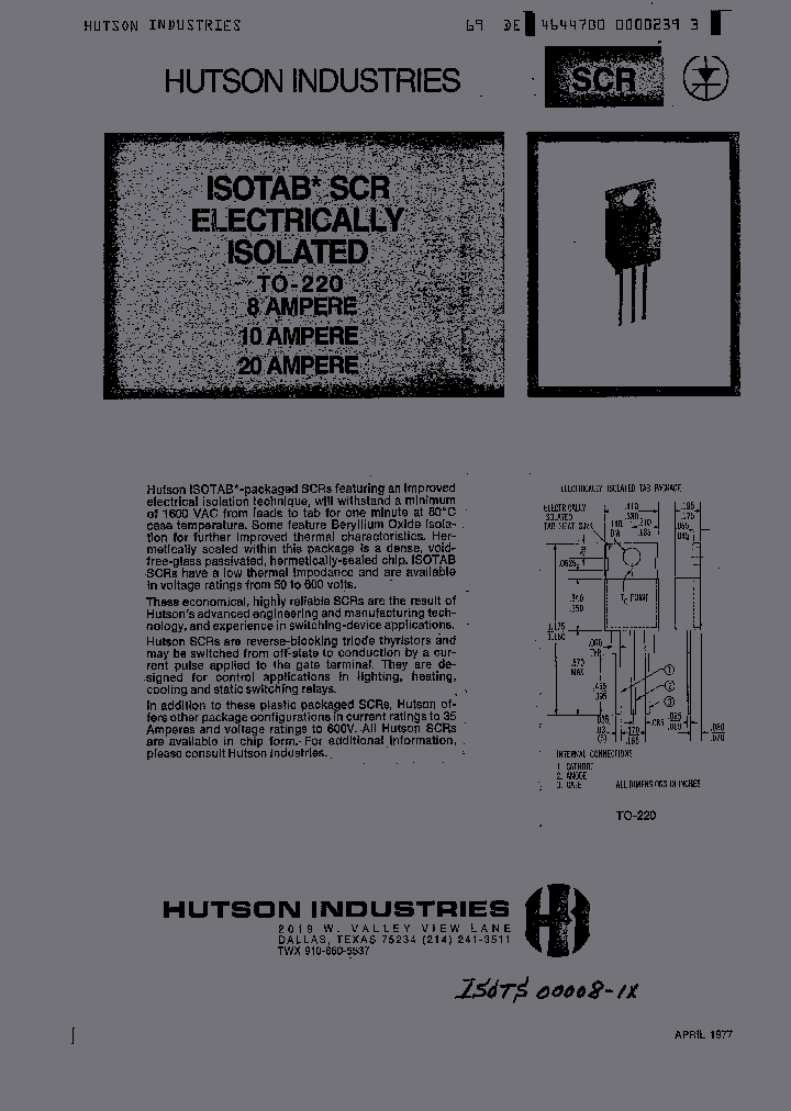 IS110X_2031785.PDF Datasheet
