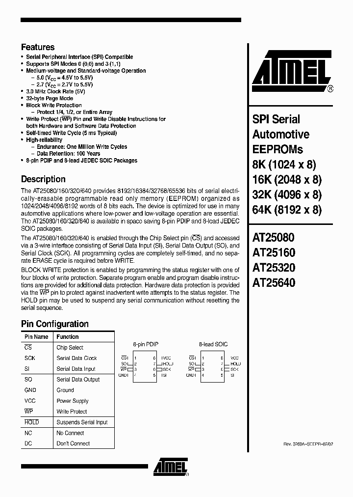 AT25080N-10SA-27C_2032496.PDF Datasheet