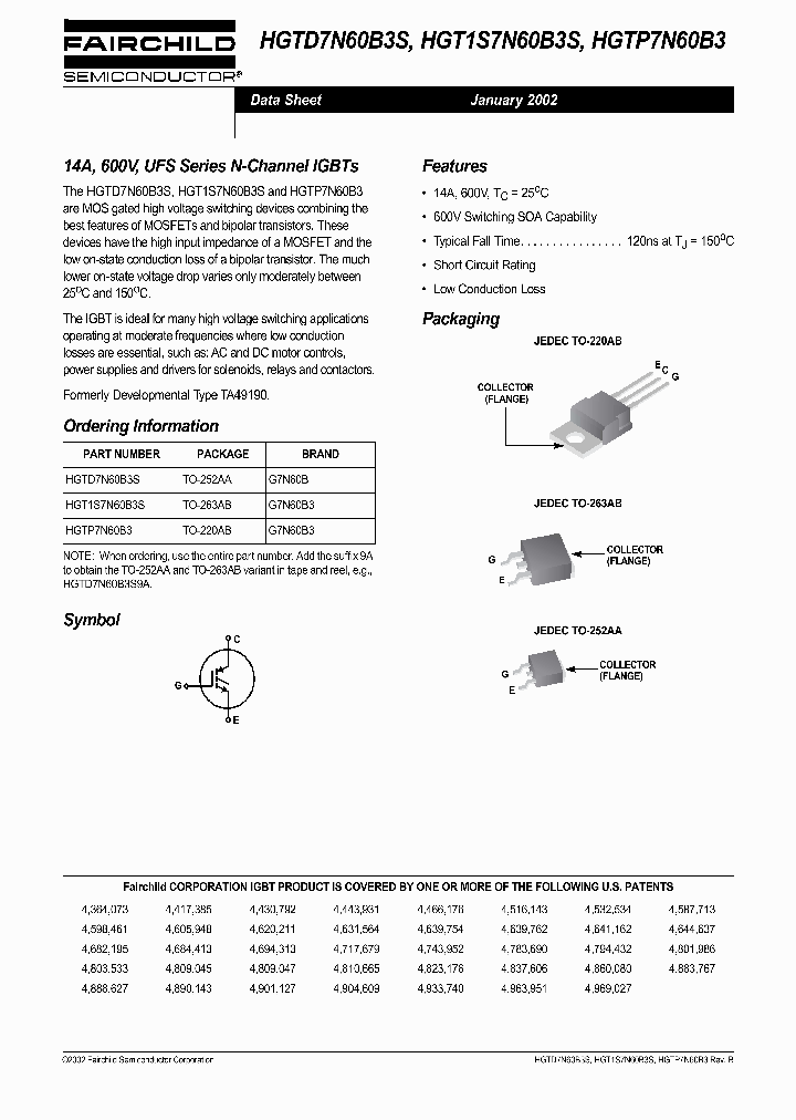 HGT1S7N60B3S_2032773.PDF Datasheet