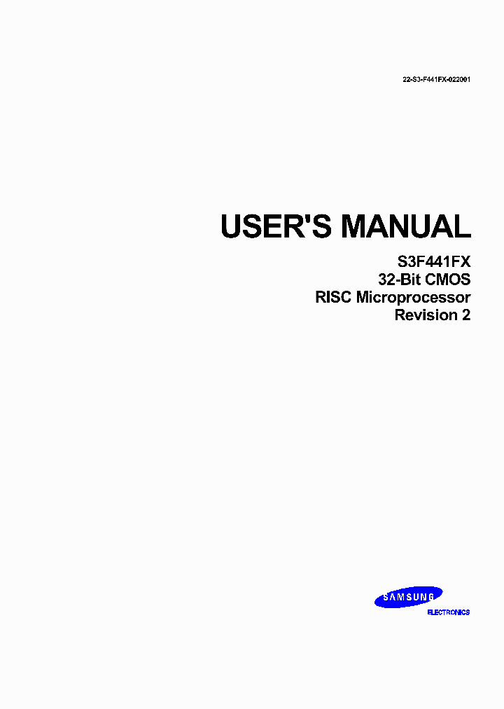 S3F441FX_2031882.PDF Datasheet
