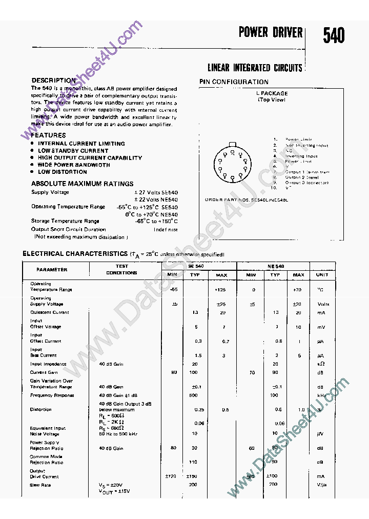 SE540L_2033679.PDF Datasheet
