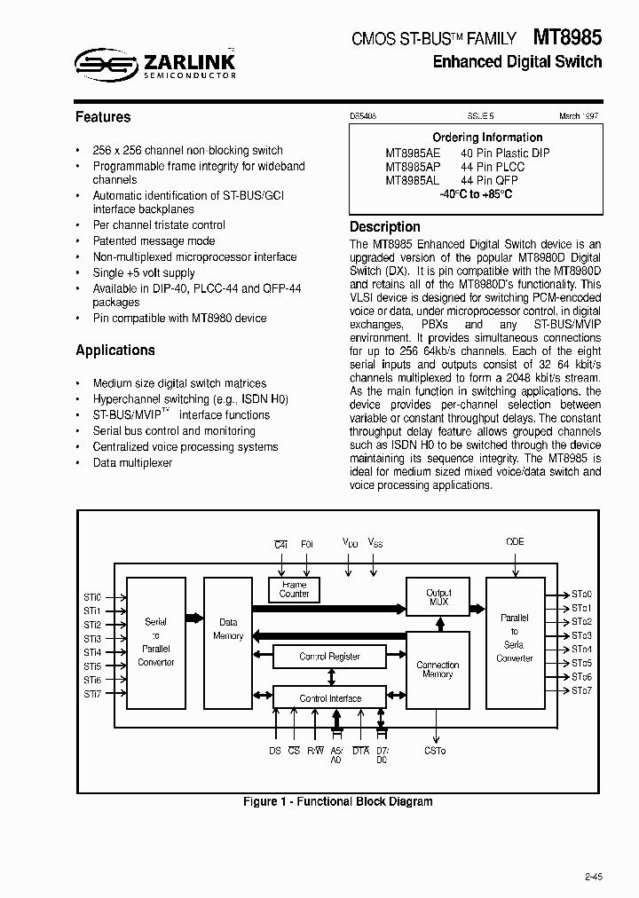 MT8985_2037943.PDF Datasheet