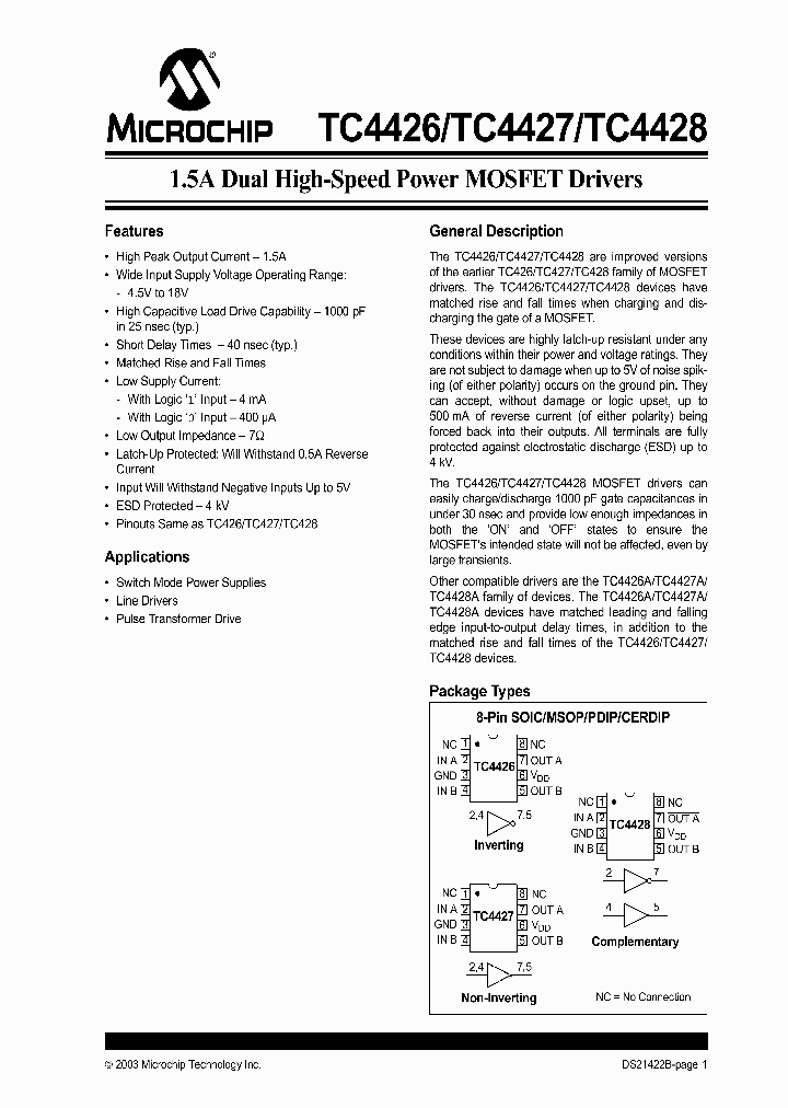 TC4427_2038384.PDF Datasheet