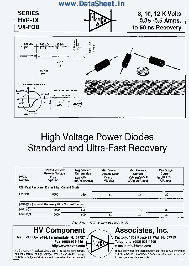 HVR-1X3_2036368.PDF Datasheet