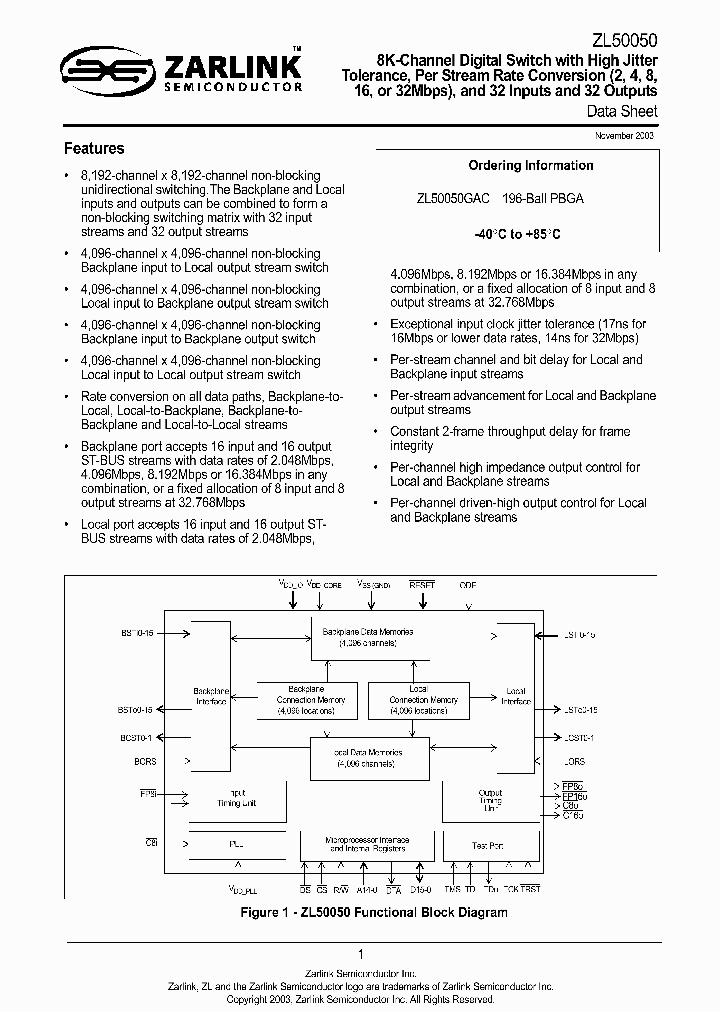 ZL50050_2037949.PDF Datasheet