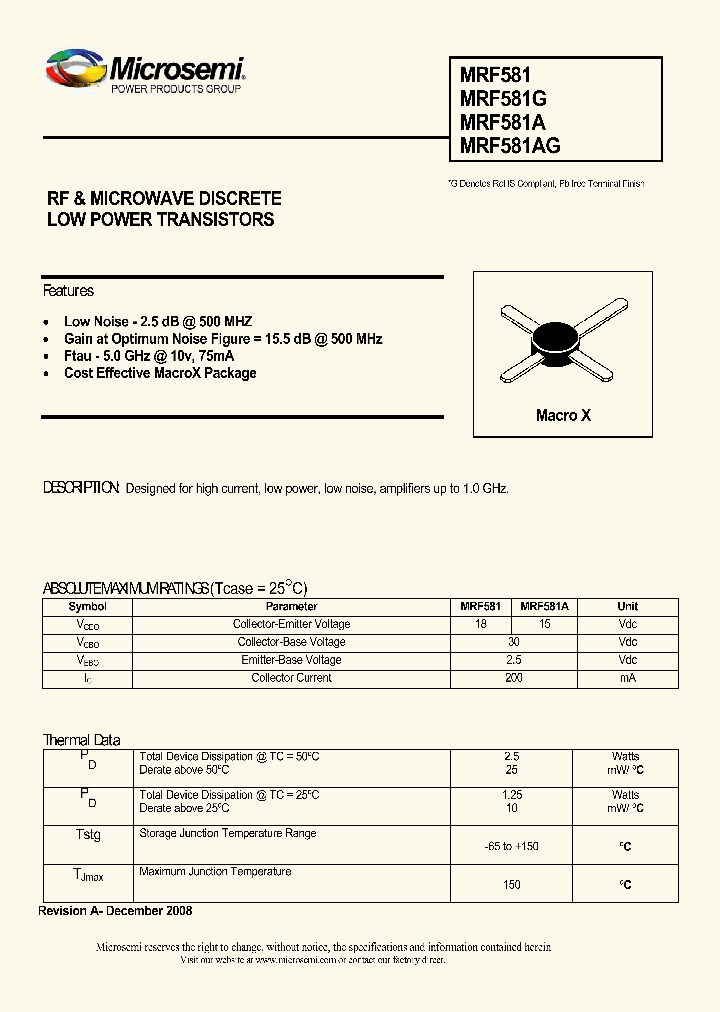 MRF58108_2038413.PDF Datasheet