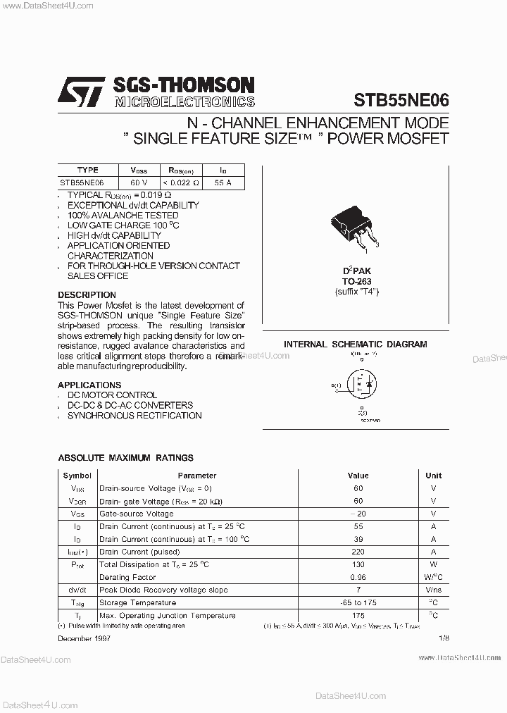 STB55NE06_2037531.PDF Datasheet