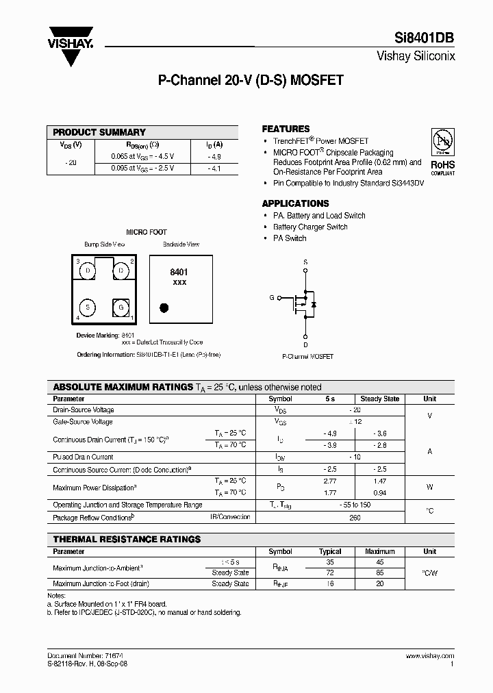 SI8401DB-T1-E1_2039721.PDF Datasheet