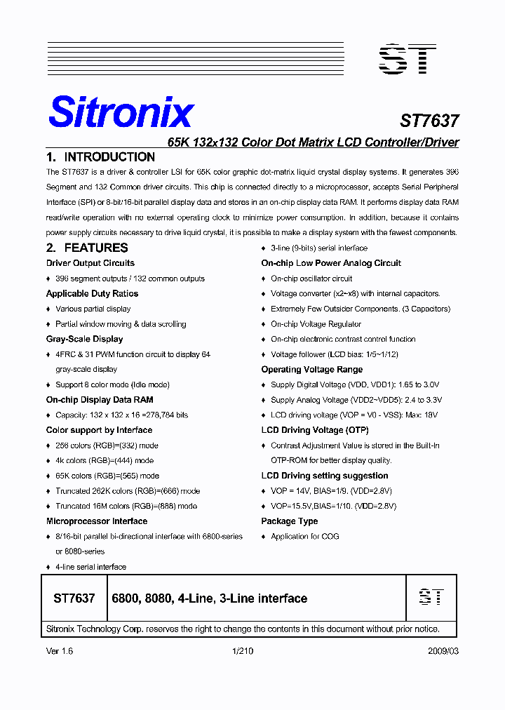 ST7637_2039978.PDF Datasheet