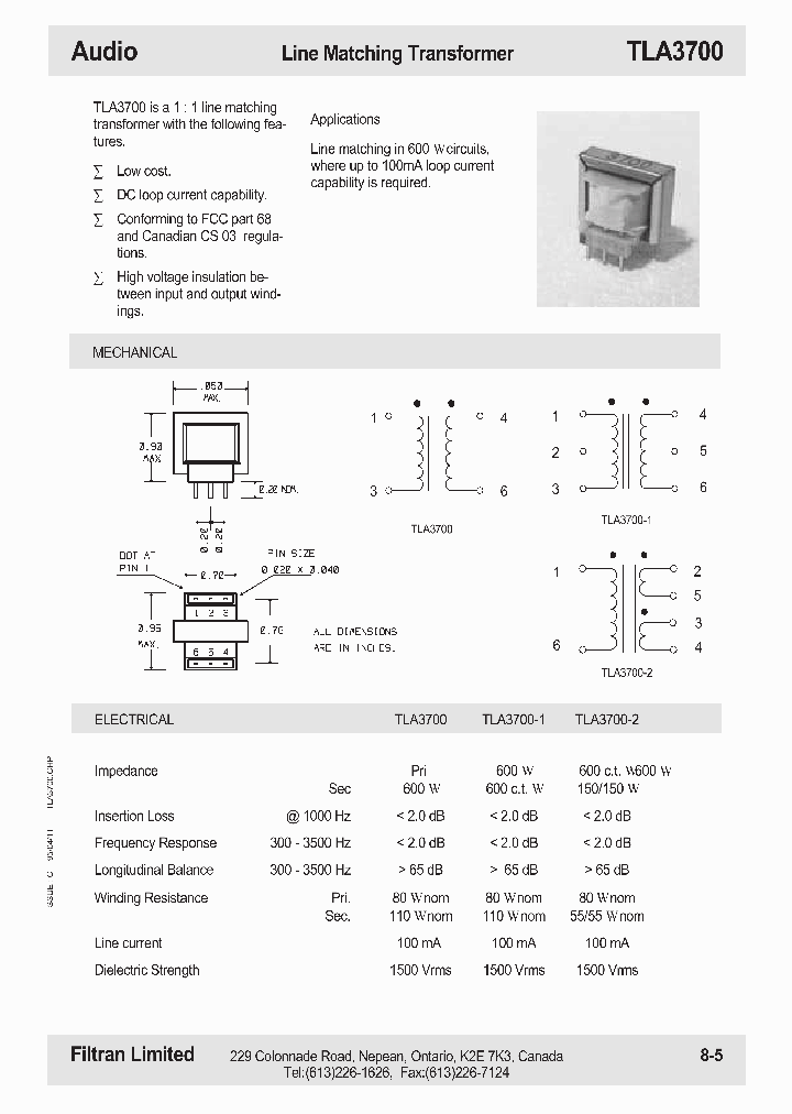 TLA3700_2041586.PDF Datasheet