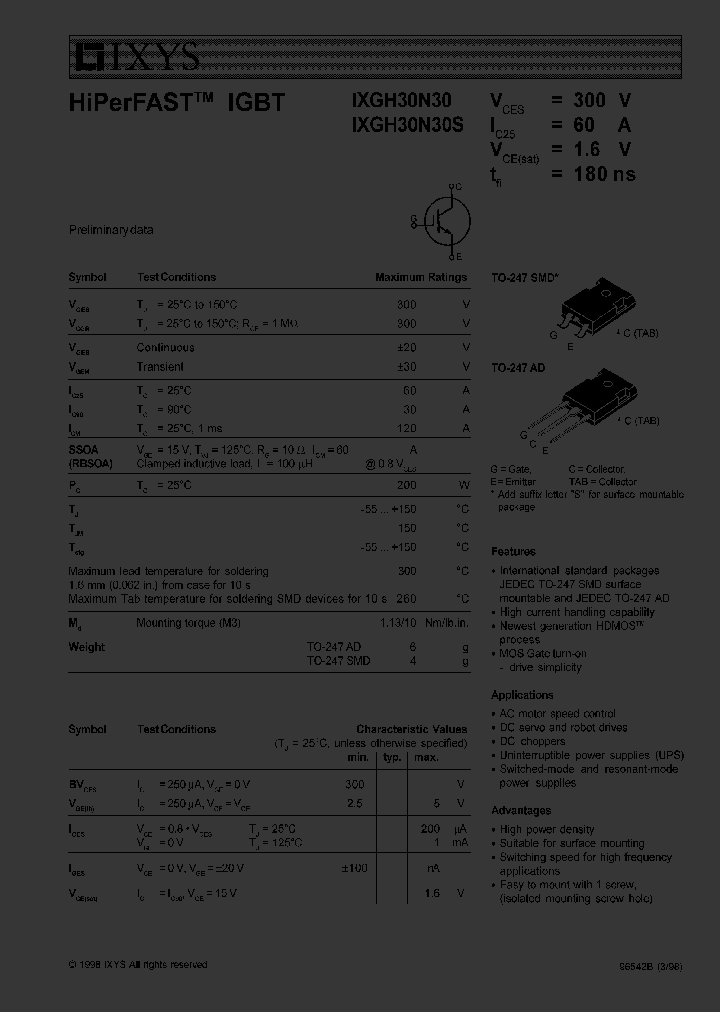 IXGH30N30S_2043974.PDF Datasheet