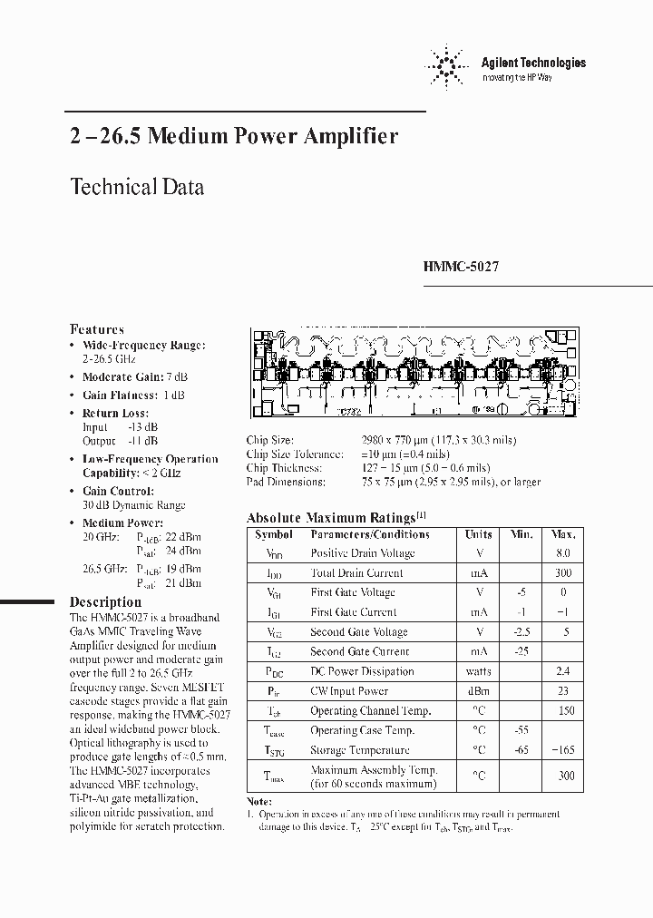 HMMC-5027_2043396.PDF Datasheet